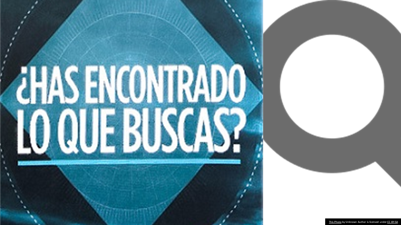 Folleto: ¿Has encontrado lo que buscas?