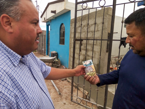 Evangelizando en Comondú