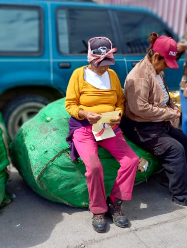 Recolectando amor en el basurero