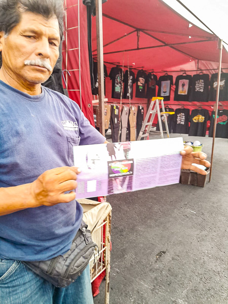 Evangelizando en el mercado