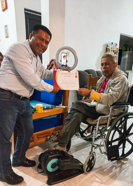 Conoció a Jesús cuándo más lo necesitaba